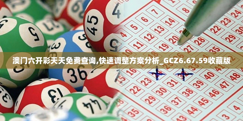 澳門六開彩天天免費查詢,快速調(diào)整方案分析_GCZ6.67.59收藏版