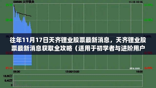 天齊鋰業(yè)股票最新消息全攻略，初學(xué)者與進(jìn)階用戶的獲取指南（11月17日更新）