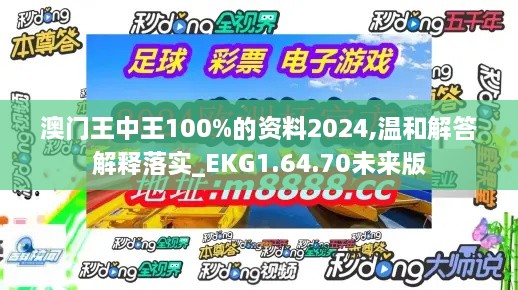 澳門王中王100%的資料2024,溫和解答解釋落實_EKG1.64.70未來版