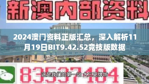 2024澳門資料正版匯總，深入解析11月19日BIT9.42.52競(jìng)技版數(shù)據(jù)