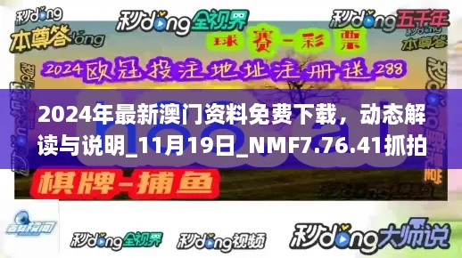 2024年最新澳門資料免費(fèi)下載，動(dòng)態(tài)解讀與說明_11月19日_NMF7.76.41抓拍版