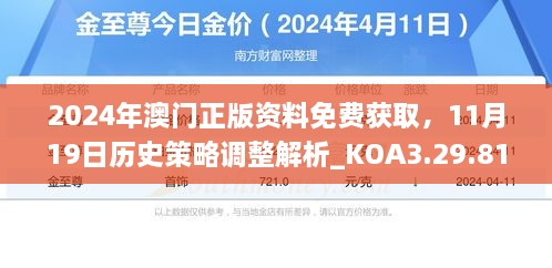 2024年澳門正版資料免費獲取，11月19日歷史策略調(diào)整解析_KOA3.29.81旅行助手版