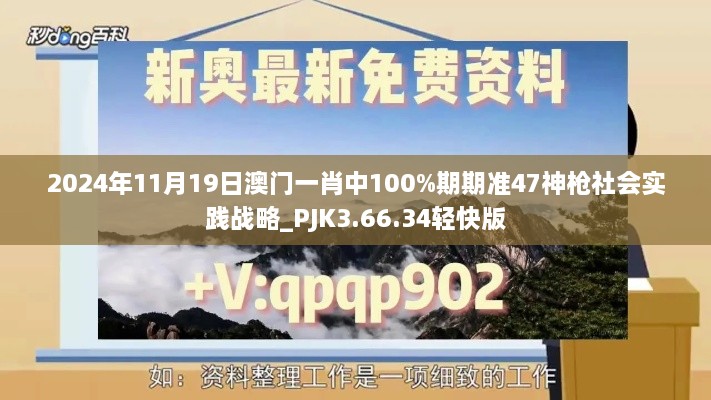 2024年11月19日澳門(mén)一肖中100%期期準(zhǔn)47神槍社會(huì)實(shí)踐戰(zhàn)略_PJK3.66.34輕快版