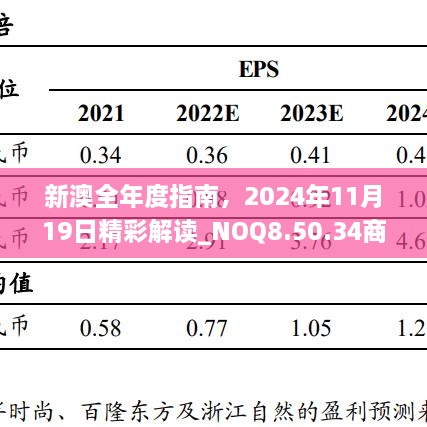 新澳全年度指南，2024年11月19日精彩解讀_NOQ8.50.34商務(wù)版