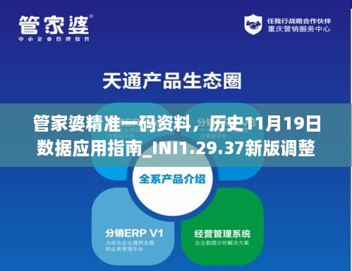 管家婆精準(zhǔn)一碼資料，歷史11月19日數(shù)據(jù)應(yīng)用指南_INI1.29.37新版調(diào)整