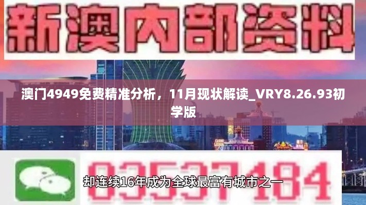 澳門4949免費精準分析，11月現(xiàn)狀解讀_VRY8.26.93初學版