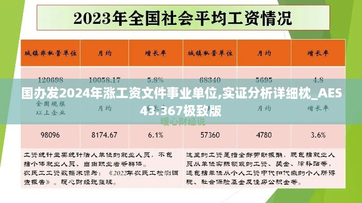 國辦發(fā)2024年漲工資文件事業(yè)單位,實(shí)證分析詳細(xì)枕_AES43.367極致版