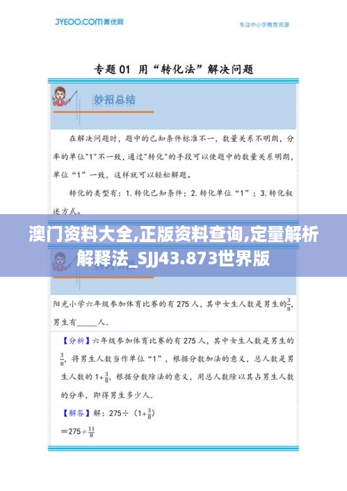 澳門(mén)資料大全,正版資料查詢(xún),定量解析解釋法_SJJ43.873世界版