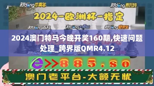 2024澳門特馬今晚開獎(jiǎng)160期,快速問題處理_跨界版QMR4.12