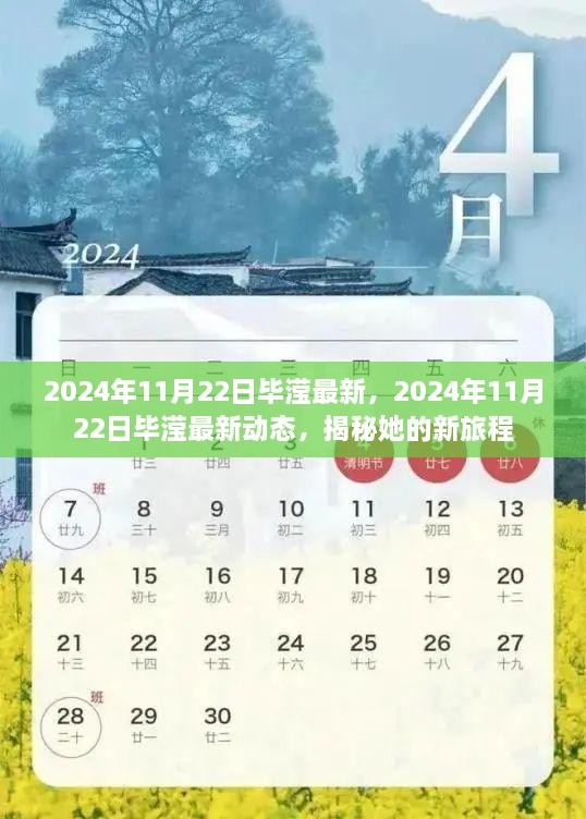 揭秘畢瀅2024年最新動態(tài)，新旅程的獨家揭秘