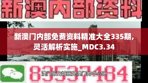 新澳門內部免費資料精準大全335期,靈活解析實施_MDC3.34