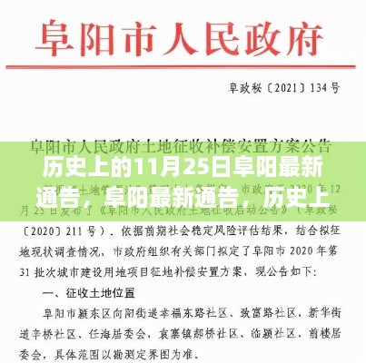 歷史上的11月25日與阜陽最新通告，科技巨擘重塑生活體驗日