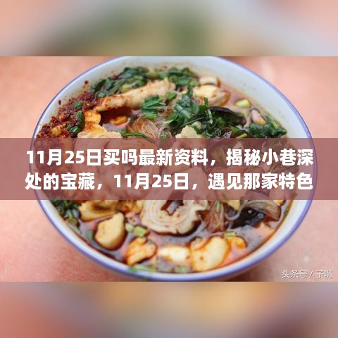 揭秘小巷深處寶藏，特色小店新鮮資訊，11月25日購物指南