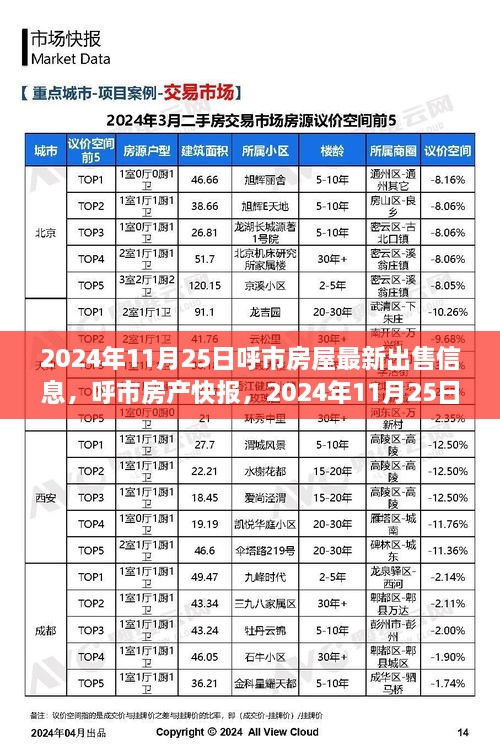 呼市房屋最新出售信息快報(bào)，2024年11月25日理想家園房源一覽