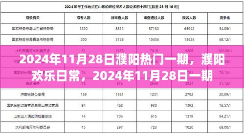 2024年11月28日濮陽熱門日常，歡樂生活的瞬間