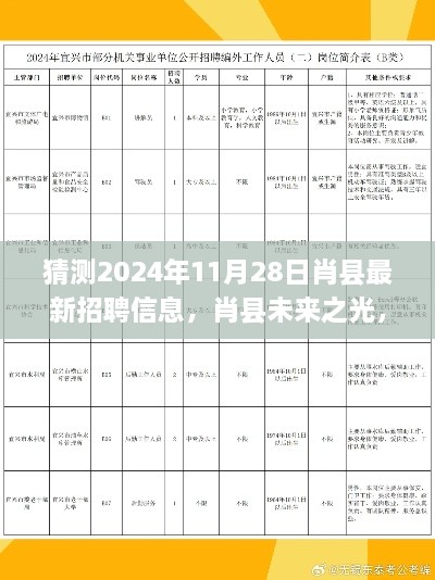 肖縣未來之光，解讀2024年最新招聘趨勢與預(yù)測肖縣最新招聘信息動態(tài)發(fā)布時間猜測（肖縣招聘趨勢分析）