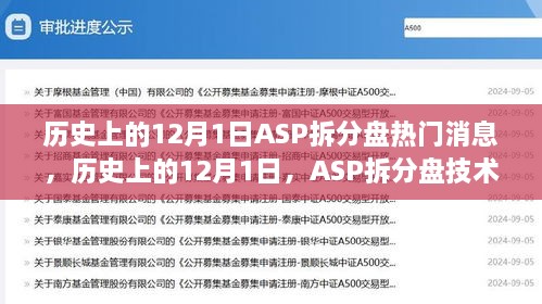 歷史上的12月1日，ASP拆分盤技術(shù)革新與市場熱議事件回顧