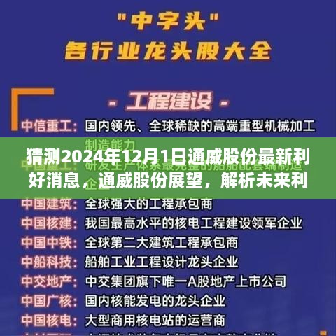 未來展望，解析通威股份在2024年的利好消息及其背后的力量