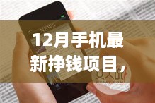 12月手機掙錢新項目，掌握未來，開啟勵志人生之旅！