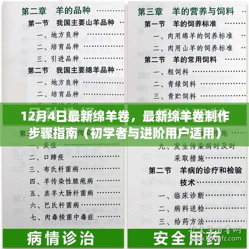 最新綿羊卷制作指南，從初學(xué)者到進(jìn)階用戶的步驟教程（12月4日更新）