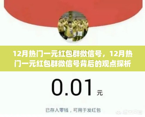 12月熱門一元紅包群微信號解析，觀點(diǎn)背后的深度探析