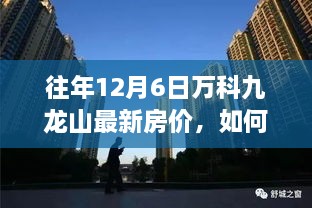 往年12月6日萬科九龍山最新房價，如何查詢往年12月6日萬科九龍山最新房價，詳細(xì)步驟指南