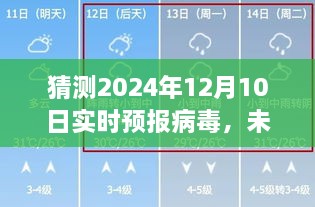 未來天氣之謎，友情與愛的預測之旅，2024年病毒實時預報猜想