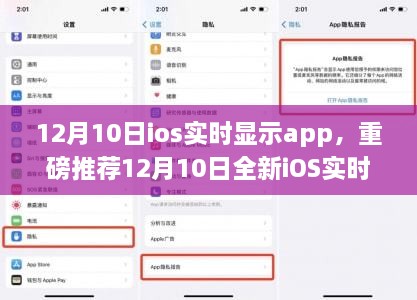 重磅推薦，全新iOS實(shí)時(shí)顯示App，智能生活助手高效便捷上線