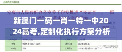 新澳門(mén)一碼一肖一特一中2024高考,定制化執(zhí)行方案分析_zShop10.121