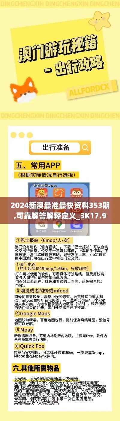 2024新澳最準最快資料353期,可靠解答解釋定義_3K17.947