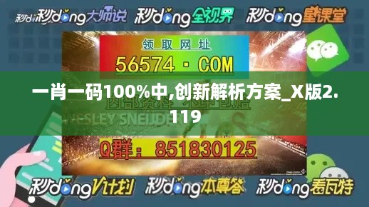 一肖一碼100%中,創(chuàng)新解析方案_X版2.119