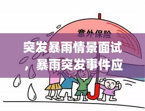 突發(fā)暴雨情景面試，暴雨突發(fā)事件應(yīng)急預(yù)案 