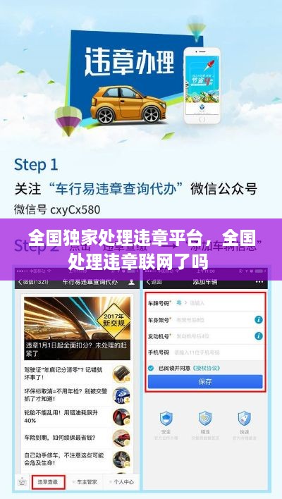 全國獨家處理違章平臺，全國處理違章聯(lián)網(wǎng)了嗎 